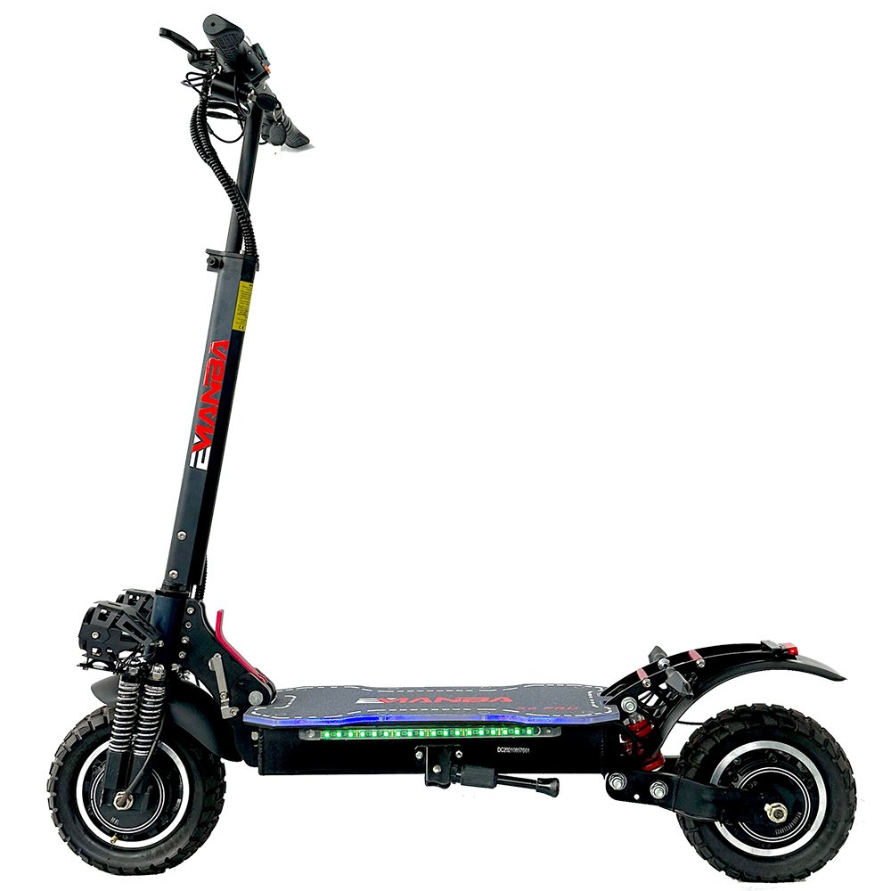 new eu stock 150kg max load electric scooter 1200w*2 2400w 48v 60km range electric dual motor scooters