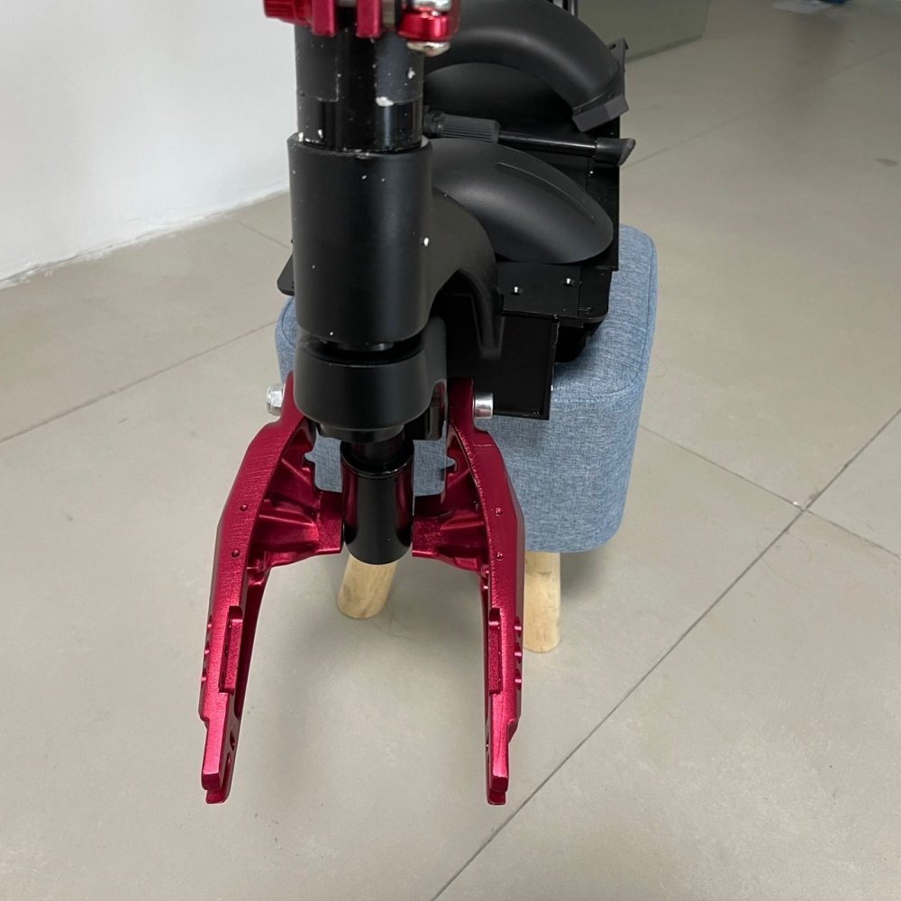 Dropshipping Electric scooter frame parts TC7-10 open fork 135mm 10 inch elektro scooter frame DIY ship form China