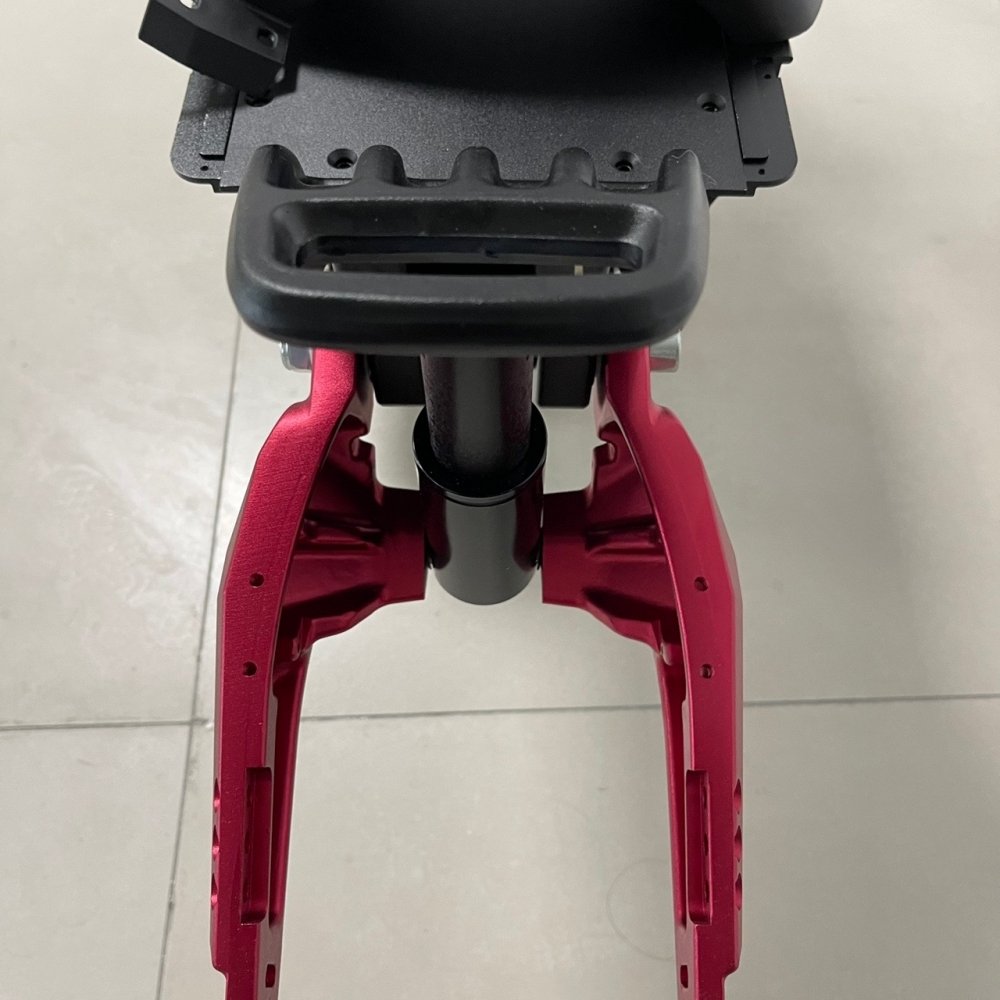 Dropshipping Electric scooter frame parts TC7-10 open fork 135mm 10 inch elektro scooter frame DIY ship form China