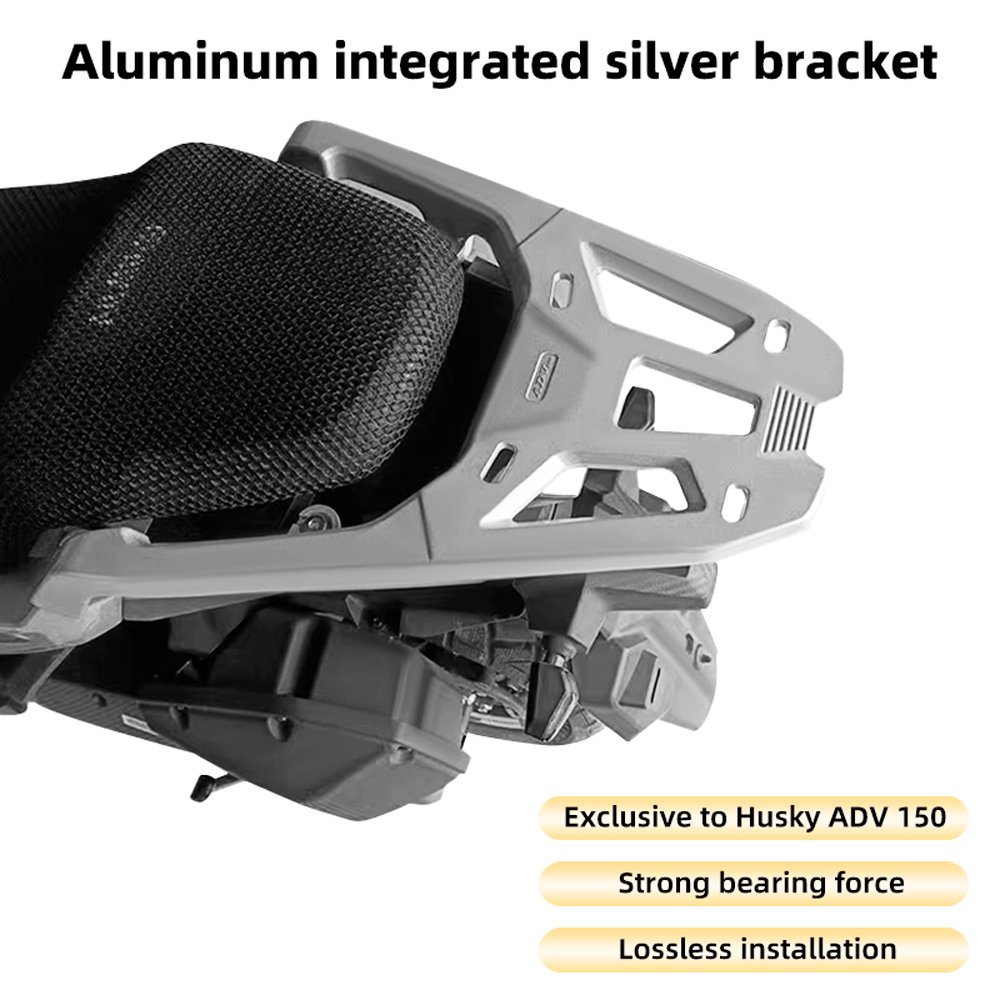 For sym husky ADV 150 motorcycle storage rack frame luggage carrier aluminium alloy rack scooter parts
