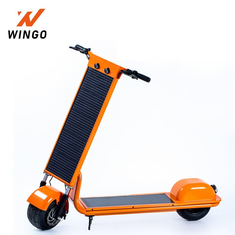 Sunail Galaxy Electric Solar Scooter 25Km/h 350W 40Km Range Green Energy Scooter with Solar Panels and Lithium Battery