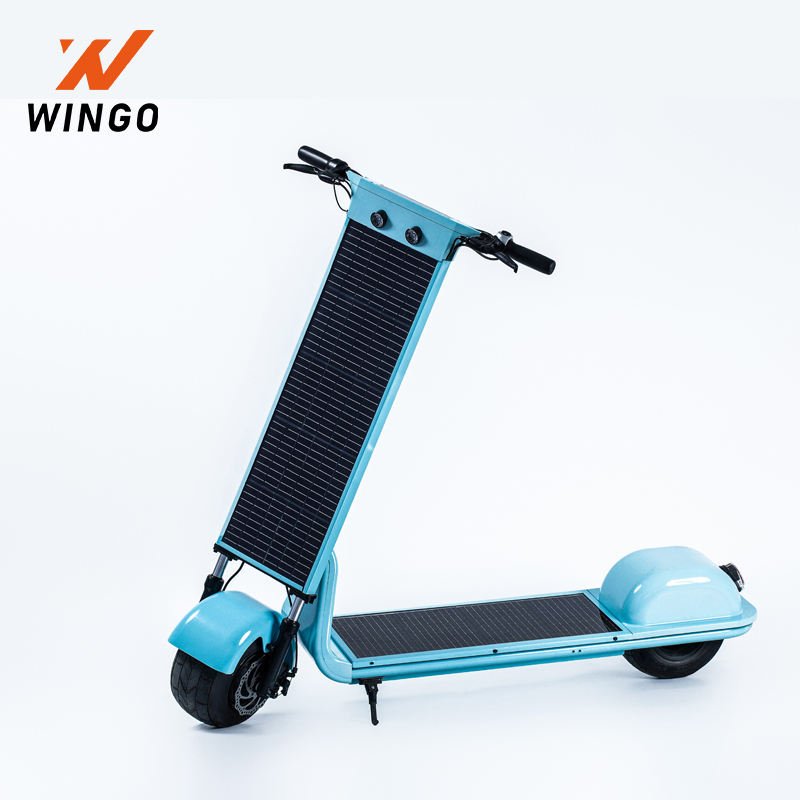 Sunail Galaxy Electric Solar Scooter 25Km/h 350W 40Km Range Green Energy Scooter with Solar Panels and Lithium Battery
