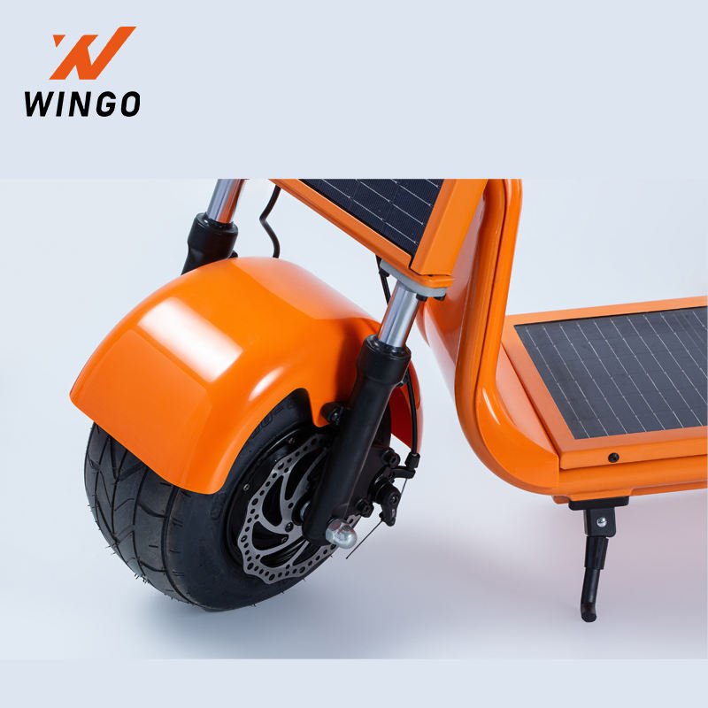 Sunail Galaxy Electric Solar Scooter 25Km/h 350W 40Km Range Green Energy Scooter with Solar Panels and Lithium Battery