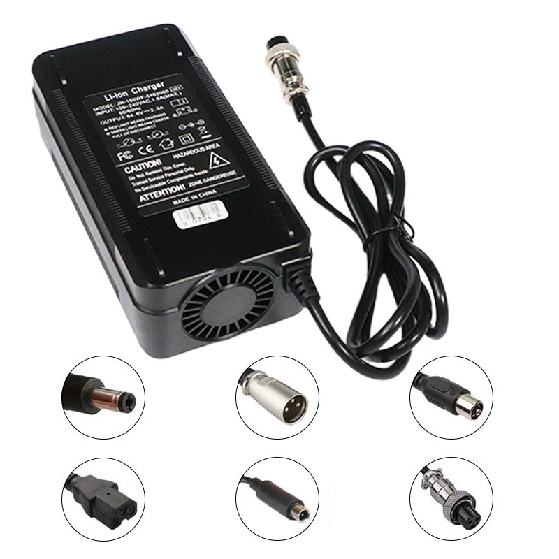 Superbsail CE 10 Inch Electric Scooter Charger Power Charging Adapter Aviation Plug DC 54.6V 2A Battery Charger For Kugoo M4