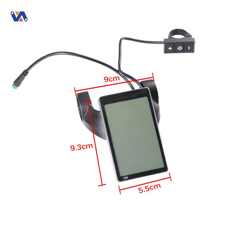 New Image 20-Inch LED Dashboard Display for OUXI V8 500W Replacement Part for Fat E-Bike 3.0 Version Scooter Accessories