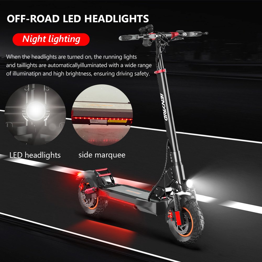 Drop Shipping iENYRID M4 Fold Electric Scooter 48v10Ah Smart Digital 28MPH for Unisex Adults
