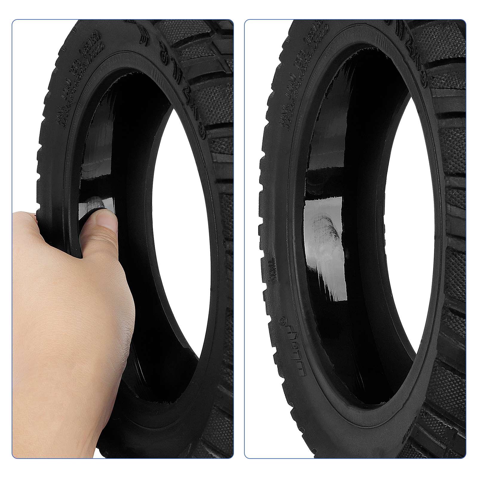 8.5x3 Vacuum Tire With Self-Repairing Liquid 8.5 Inch Off-Road Tubeless Tyre For M365 Pro Kugoo G2 Pro Scooter Repairment Parts