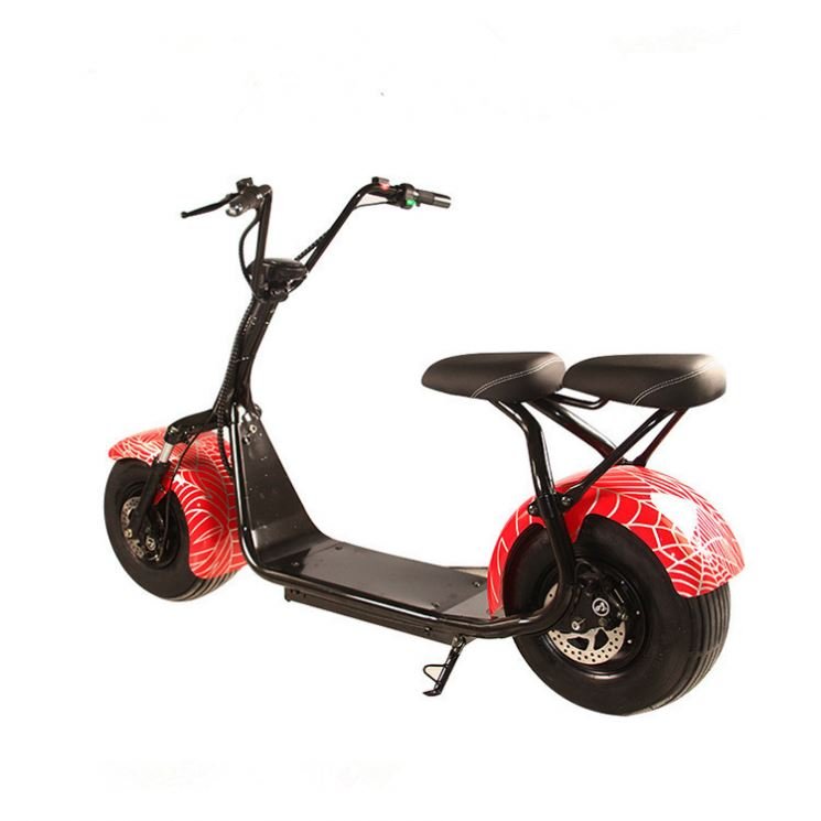 2020 Electric Motor Car Fat Tire Electric Scooter Chopper 1200W Citycoco