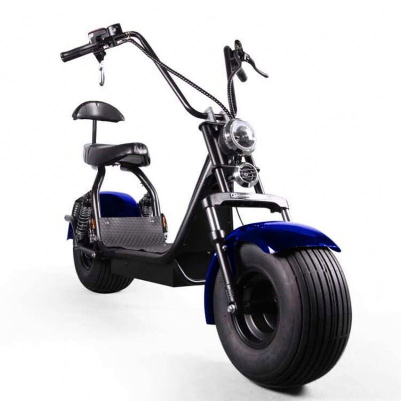 2020 Electric Motor Car Fat Tire Electric Scooter Chopper 1200W Citycoco