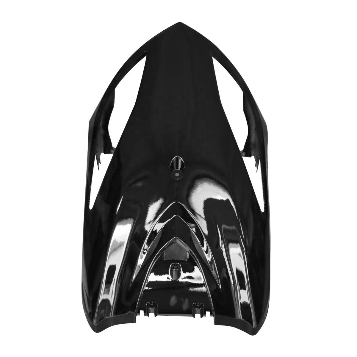 Wholesale Plastic Parts Black Front Cover Leg Front Shield Front Top Cover for Scooter V125 Z Address 2007