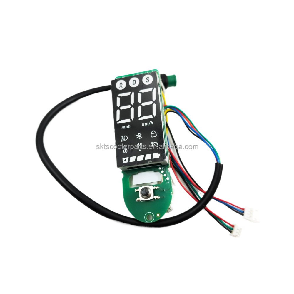 Dashboard forNinebot ES1 ES2 ES3 ES4 Electric Scooter Kickscooter Circuit Board Parts Panel Display Dash Board Kit Accessories