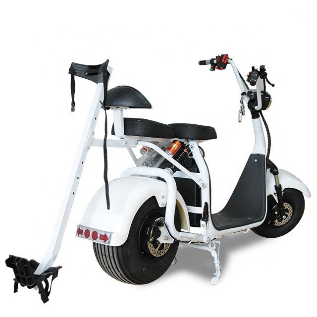 2000W Citycoco with golf bag carrier and phone holder citycoco electric scooter EU warehouse