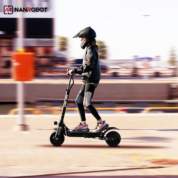 NANROBOT D4+3.0 Dual motor Folding Seat Two Motor patinete Electric Scooter Eu Stock Sport