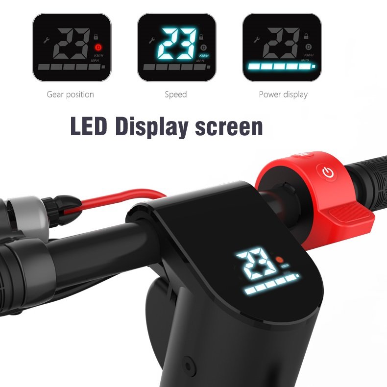 2024 36V10AH 350W Max load 120KG Range 40 km 45KM fast speed e-scooters LED Display Disc Brake foldable Electric Scooter