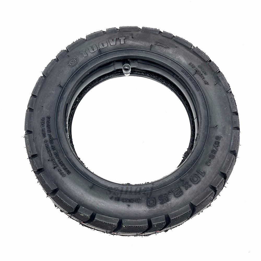 10x2.50 Tire 60/80-6 Pneumatic Inner Outer Tyre for 10 Inch Electric Scooter High-quality Wear-resistant Replacement Parts