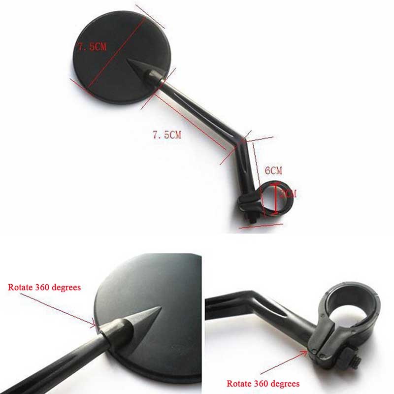 Scooter Parts Rear Mirror Side Mirror for M365/ Pro/Pro2/1S/ ES1/2/4 Mijia Electric Scooter Accessories