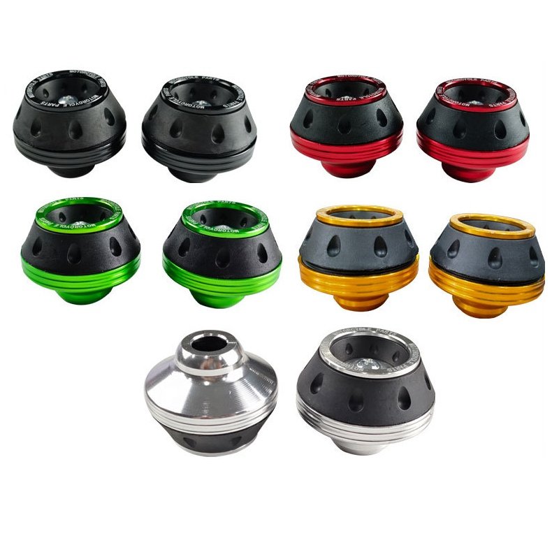 CNC Aluminum Alloy Motorcycle Scooter Front Fork Cup modified Anti Fall Crash Protect Ball Front Shock Absorber Cup