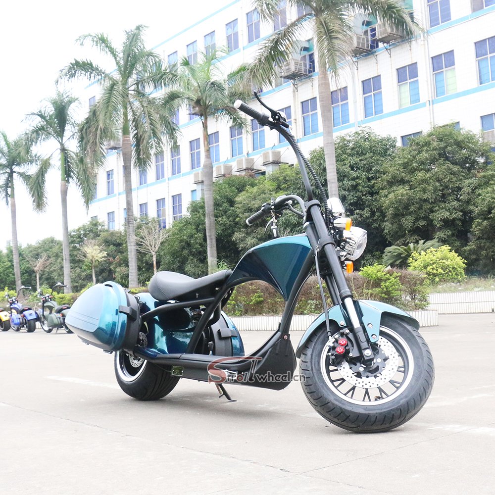 EEC COC citycoco 2000w 3000w europe warehouse electric scooter adult with fat bike tire electric motorcycles 60v 20ah battery