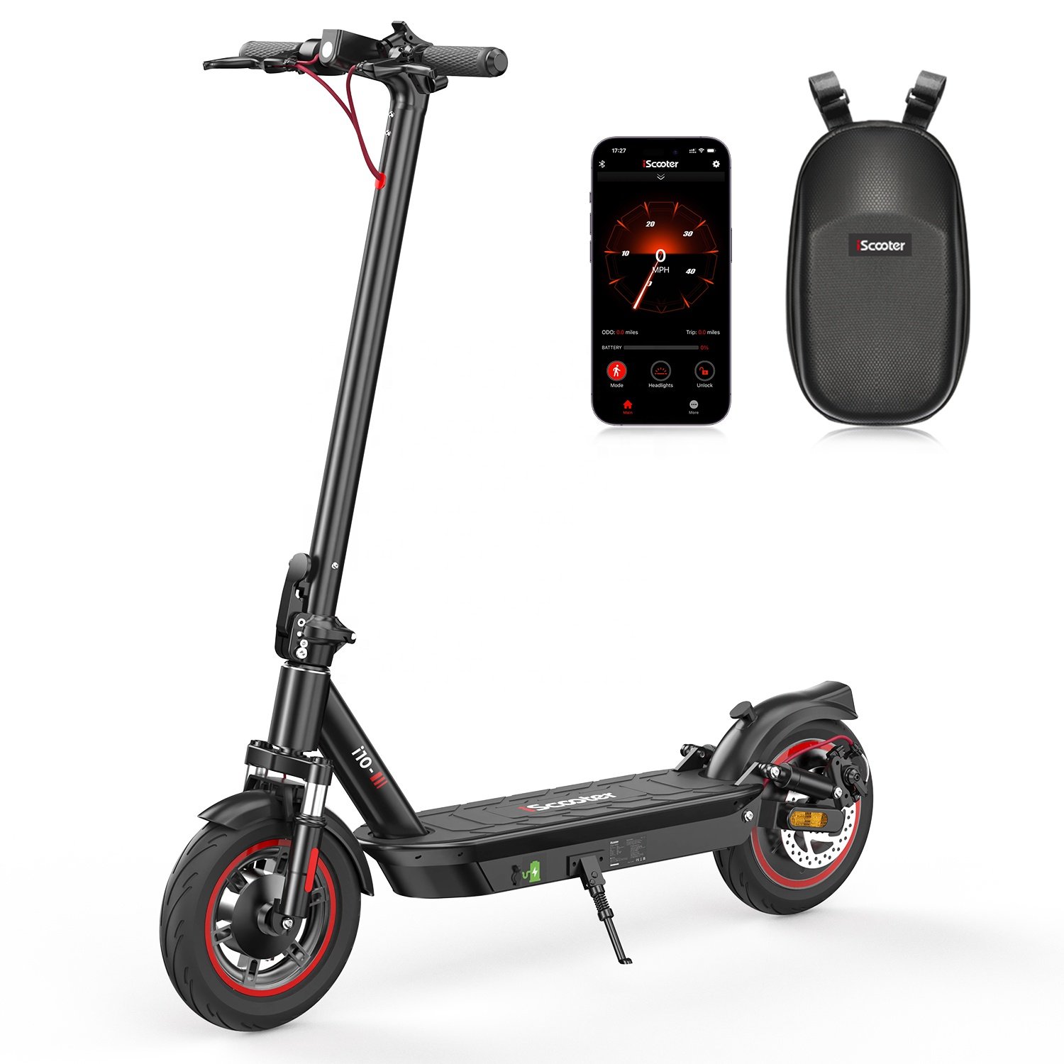 EU iScooter 40km/h i10 650W e scooter APP Electric Scooter