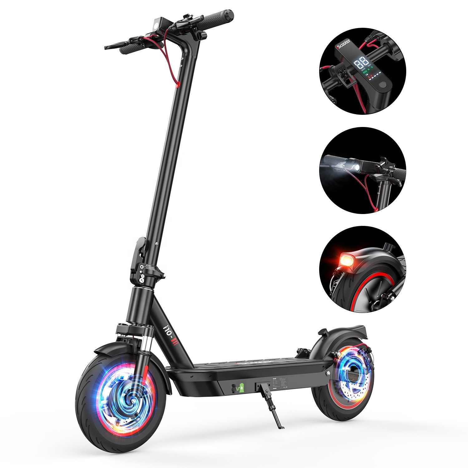 EU iScooter 40km/h i10 650W e scooter APP Electric Scooter