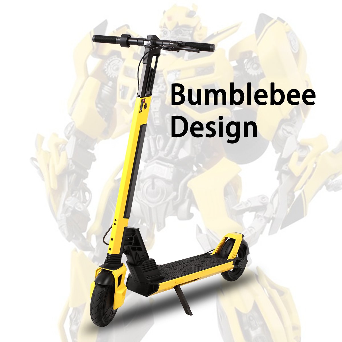 2022 New Private Model Scooter Electric UK Stock 350W 10ah 30km/h fast 9.3 Inch Solid Tyre For Electric Scooter Yellow