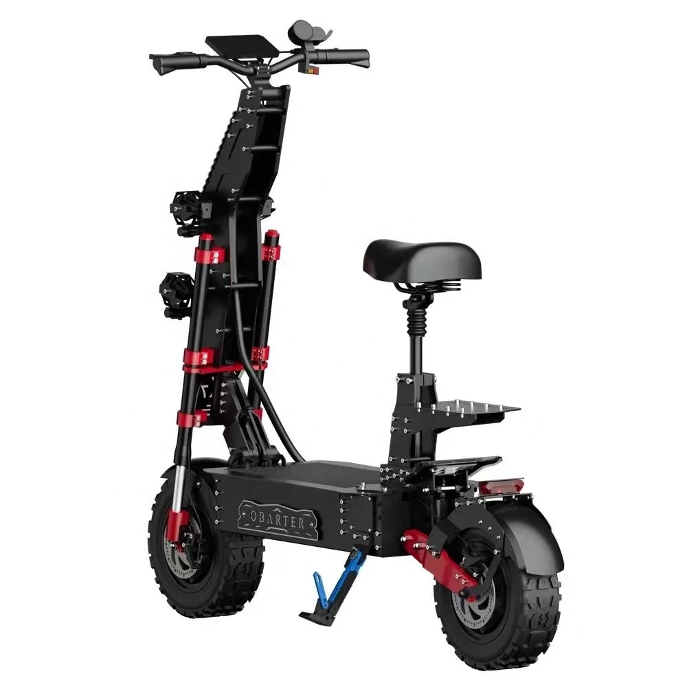 X7 5000W 10000W Electric scooter speed 100 km/h 14 inches large electric scooter off-road dual drive with seat
