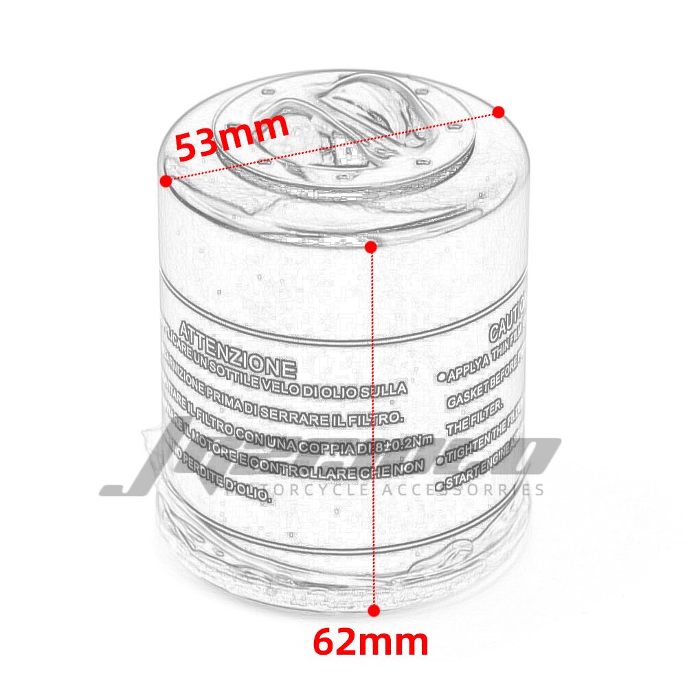 Motorcycle parts Oil Filters scooter Oil Filter for Piaggio vespa SPRINT PRIMAVERA GTS GTV Gilera accessories