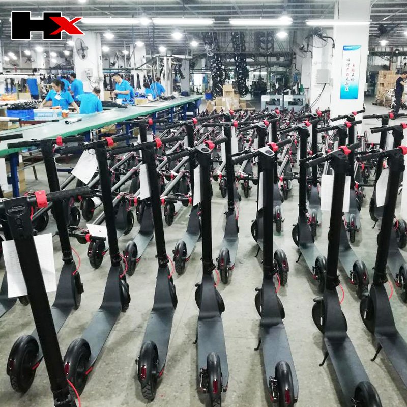 2024 HX X7 foldable best electric scooter smart classic electr step E scooter with seat optional for adults