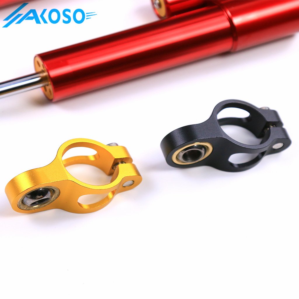 AKOSO Motorcycle Damper Universal Steering Dampers Stabilizer Kit Motorcycle Electric Scooter Accessories Parts