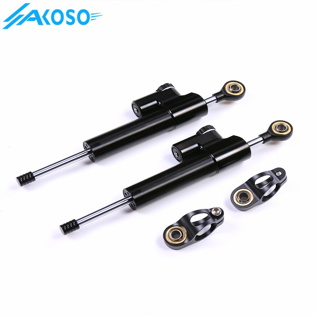 AKOSO Motorcycle Damper Universal Steering Dampers Stabilizer Kit Motorcycle Electric Scooter Accessories Parts