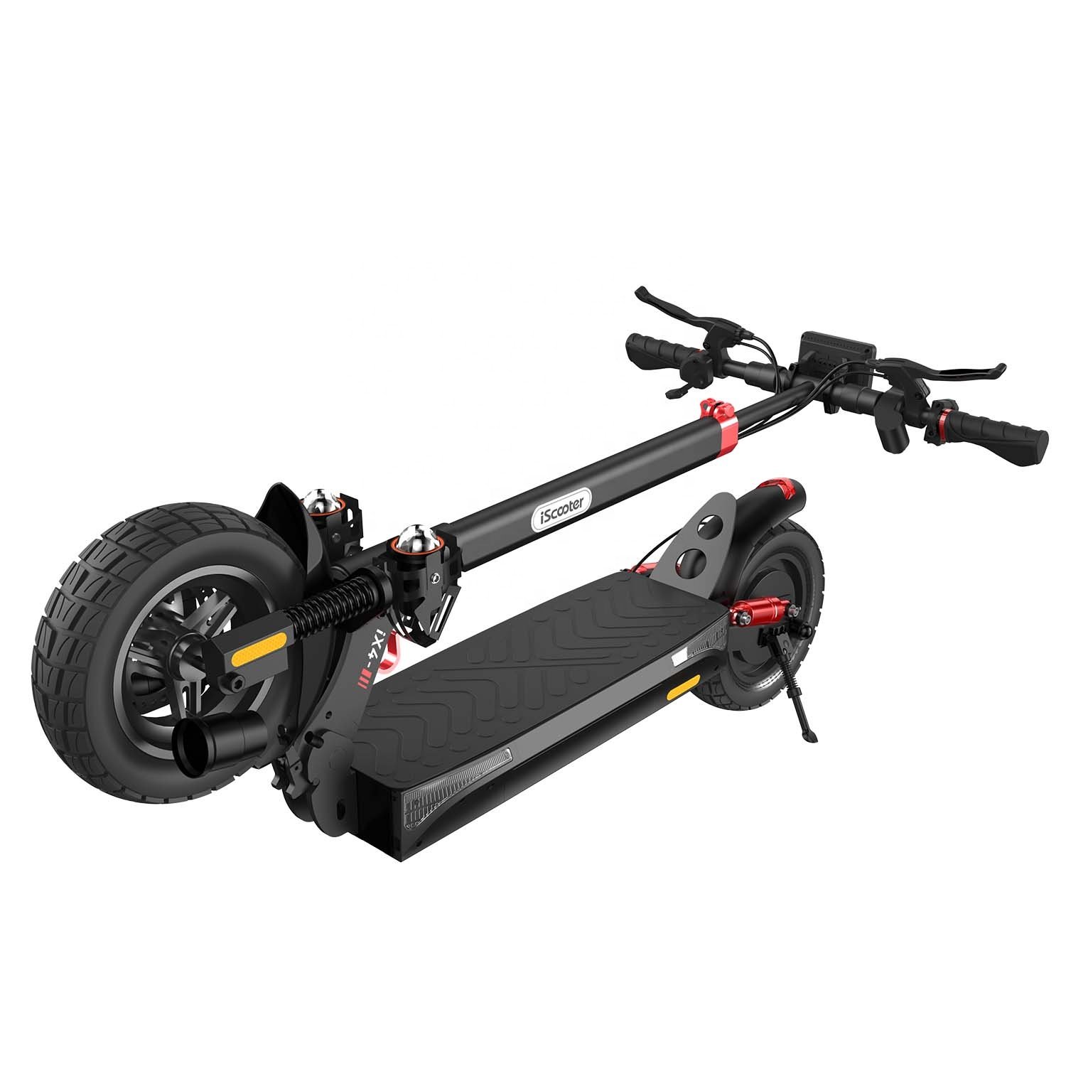 1000W 48V 15AH 45KM/H 10Inch Pneumatic tire Off Road Powerful Atmosphere light Electric Scooter