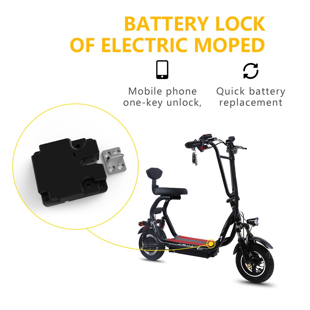Module Battery Locks Electric Scooter Parts Folding Ebike Lithium E-bike Bike Bottle Battery Case Lock