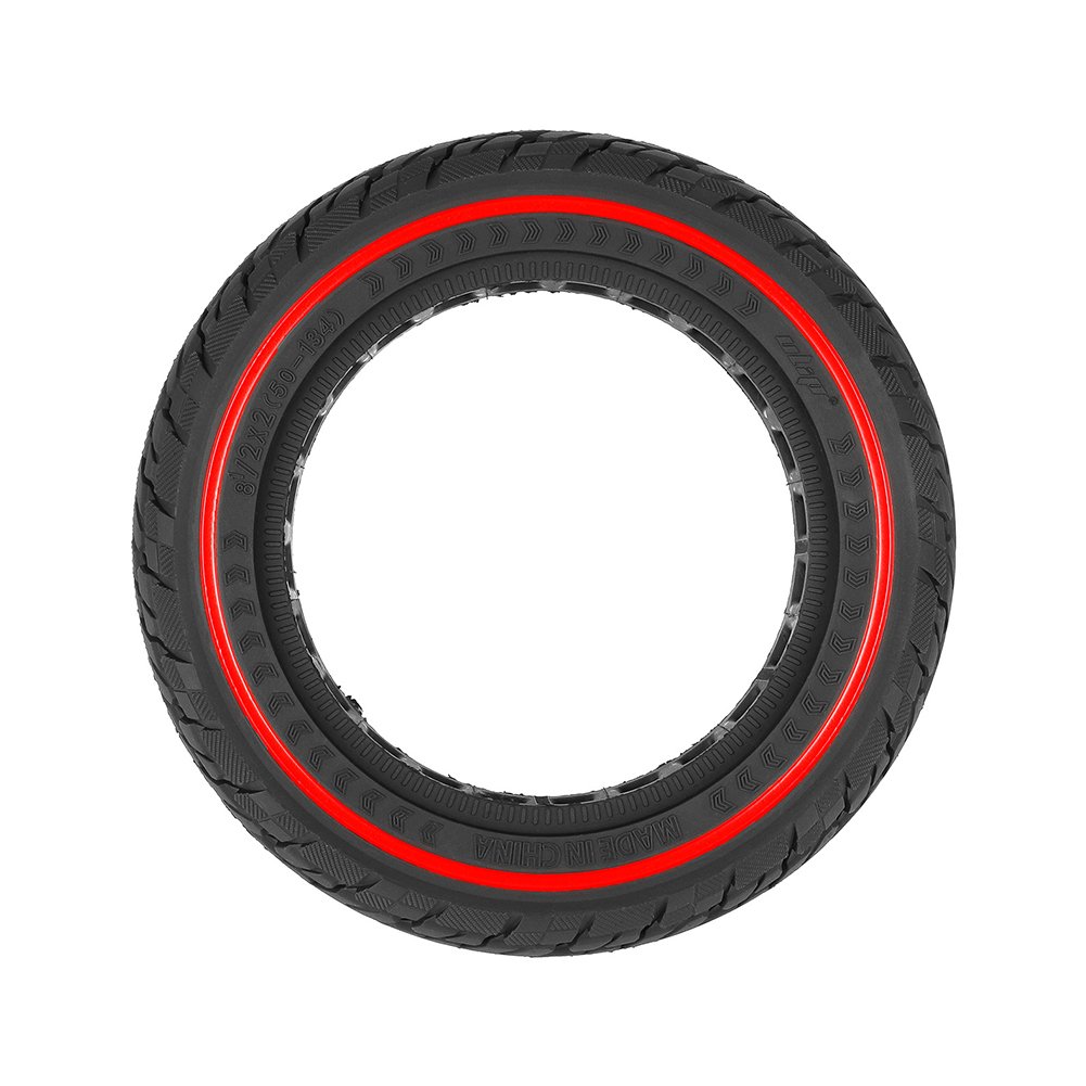 Superbsail EU Stock Solid Tires For Xiaomi M365 Electric Scooter 8.5 Inch Rubber Tire Tubeless Honeycomb Colorful Ring Tyre