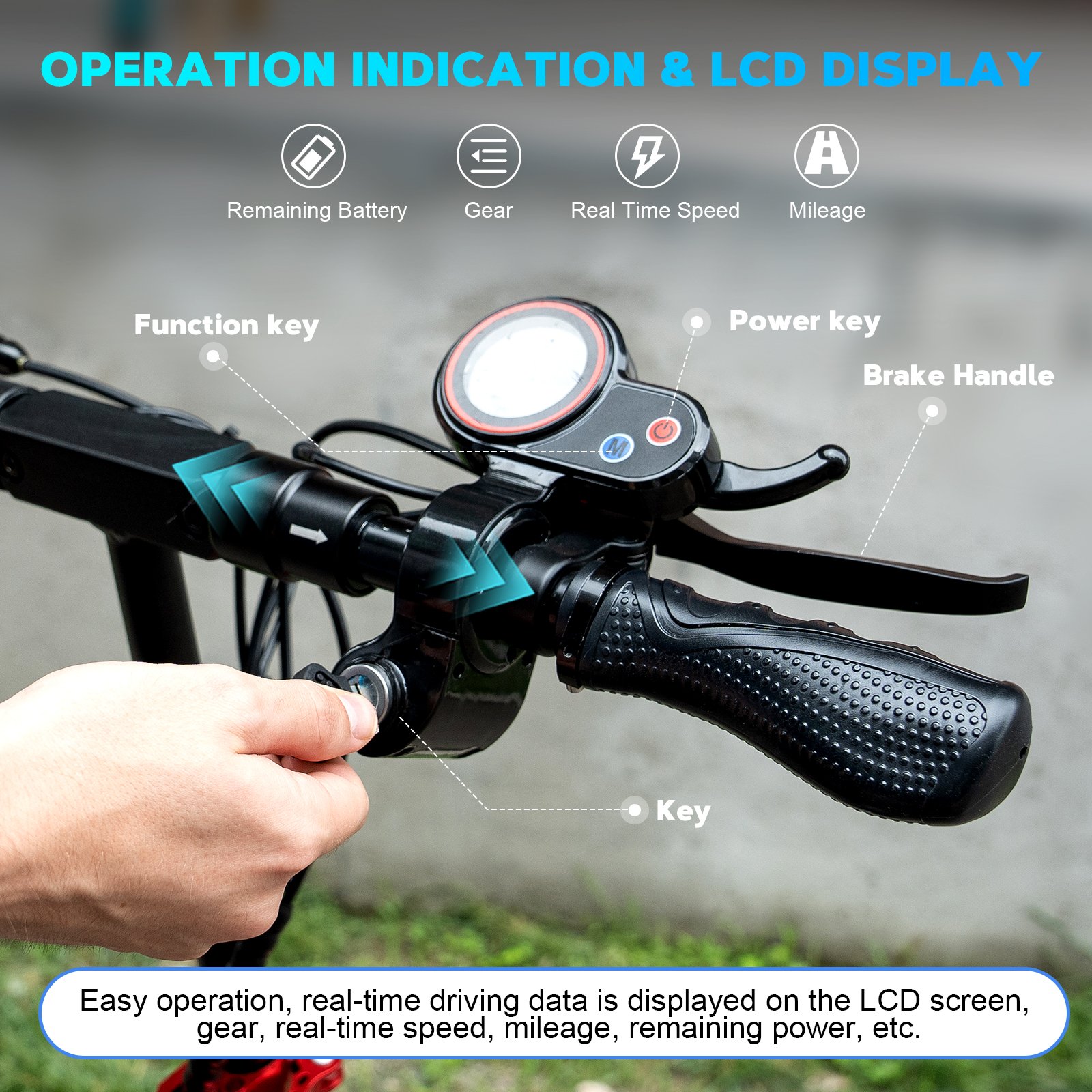 HITWAY Off Road Fat Tire Fast Speed 800w Electric Scooter 45 km/h Electric Mobility Scooter For Adults