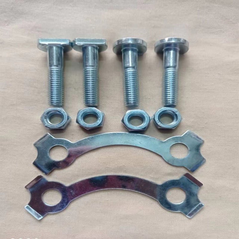 Motorcycle Rear Sprocket Retainer Locker Bolts Washer Nut Final Drive Sprocket Fixing Plate & Bolt Kit for Suzuki CG125 GN125