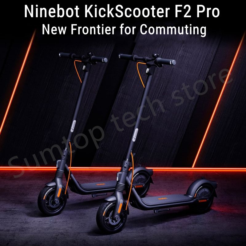NEW EU Stock Ninebot by Segway F2 PRO Kickscooter 30km/h Max Speed 900W Motor Smart Electric Scooter 55km Max Range Scooters DDP