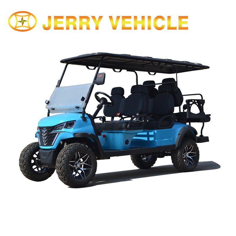 Wholesale Price 8 Seaters Electric Golf Cart Customized Golf Scooter 72V Battery Adult For Sale