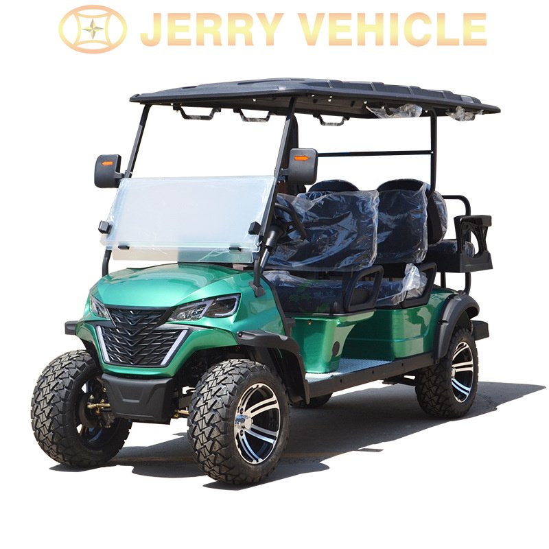 Wholesale Price 8 Seaters Electric Golf Cart Customized Golf Scooter 72V Battery Adult For Sale