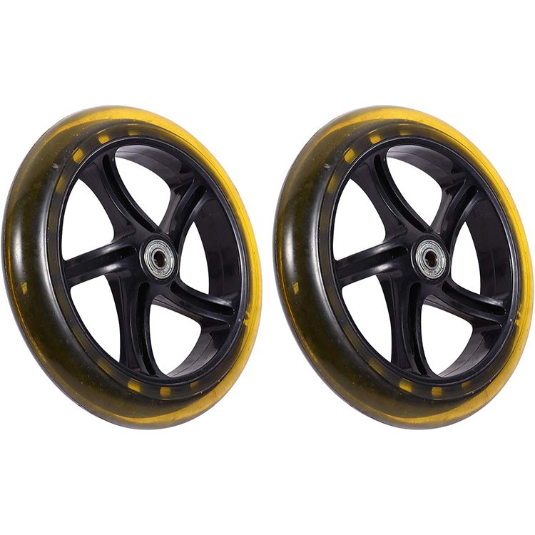 Custom 70mm Inline Skate Wheels Kids' Electric Scooter Flash Roller Wheel Outdoor Children Roller