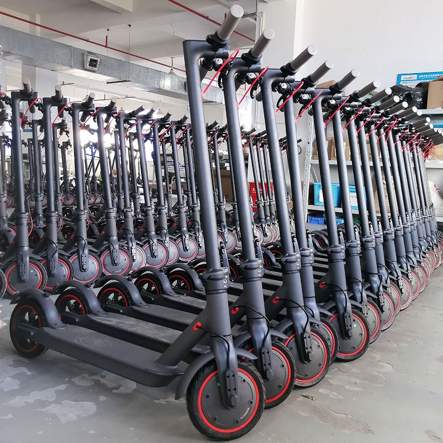 EU USA Stock 8.5inch Electric Scooter Elektro Roller Adults 350W Electric Kick Scooters