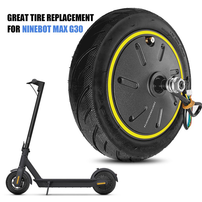 Max G30 Spare Parts 350W motor with 60/70-6.5 tire 350W hub motor for Nine bot MAX G30 Electric Scooter Parts