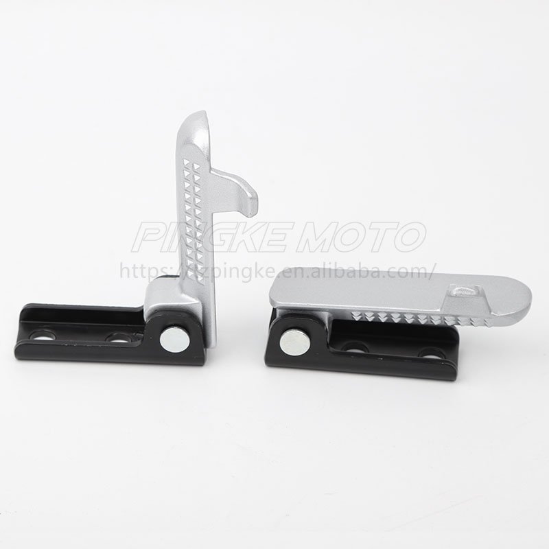 High Performance Electric Scooter Pedal Bracket Motorcycle Aluminum Folding Footrest Pegs Accessories