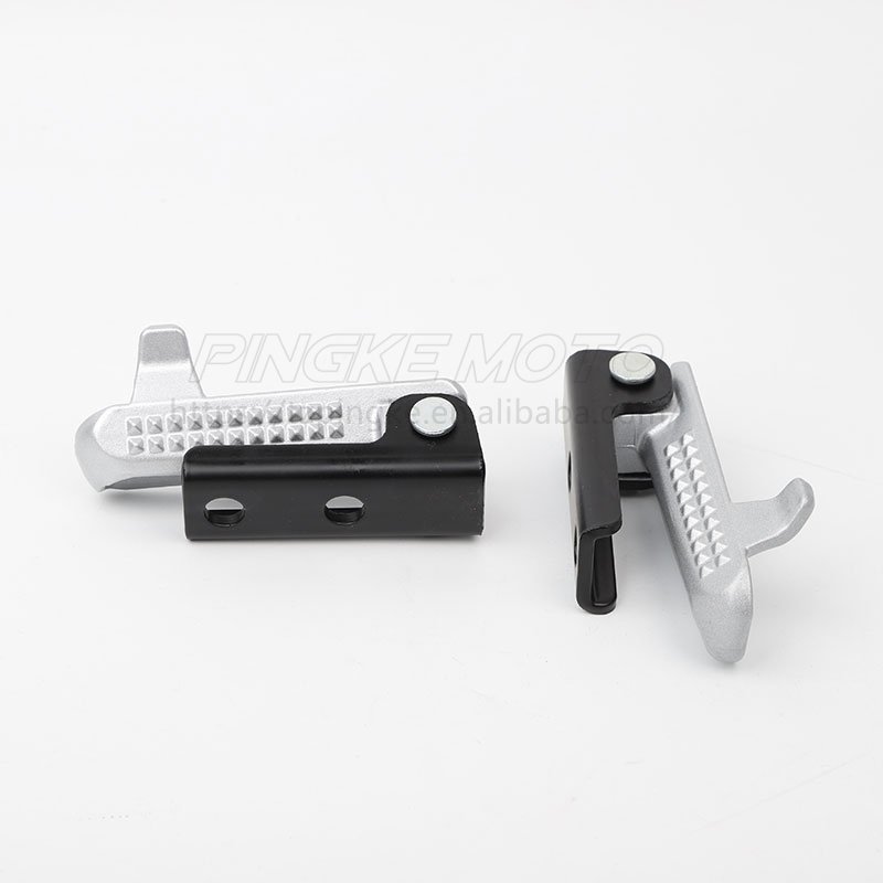 High Performance Electric Scooter Pedal Bracket Motorcycle Aluminum Folding Footrest Pegs Accessories