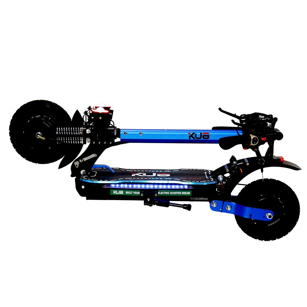 KU8 Foldable 10inch Disc brake Off Road tyres 2400W Daul Motors with Adult Fast Electric scooter