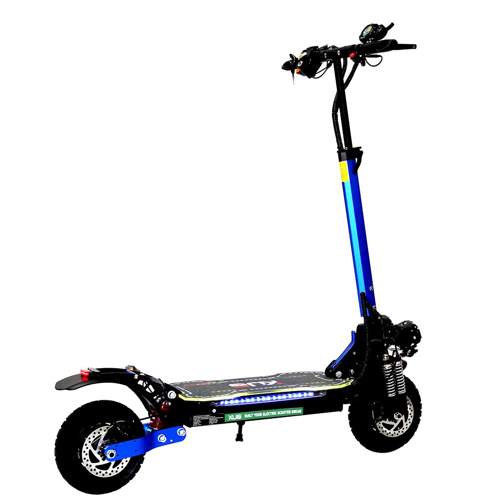 KU8 Foldable 10inch Disc brake Off Road tyres 2400W Daul Motors with Adult Fast Electric scooter
