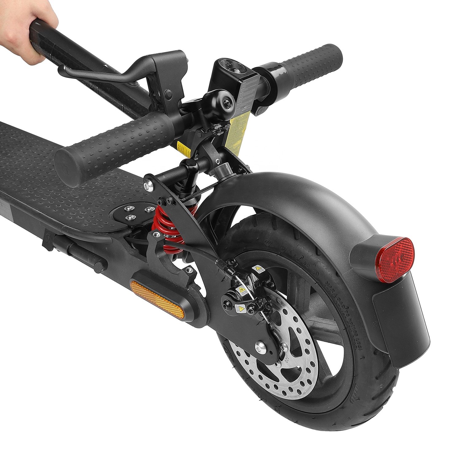 V2 Rear Shock Absorber with Mudguard and Taillamp for Xiaomi M365 and 1S Electric Scooter Upgrade Rear Suspension M365 Part