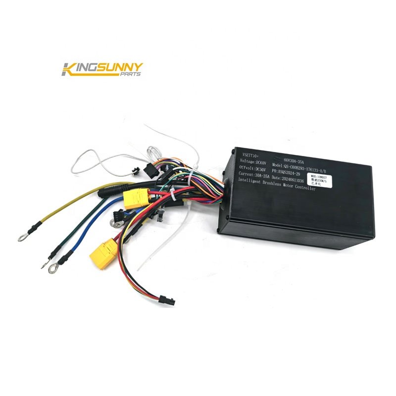 60V 30-35A Intelligent Brushless Controller for VSETT 10+ Electric Scooter Integrated 2 in 1 with Hall of Sine Wave repair parts