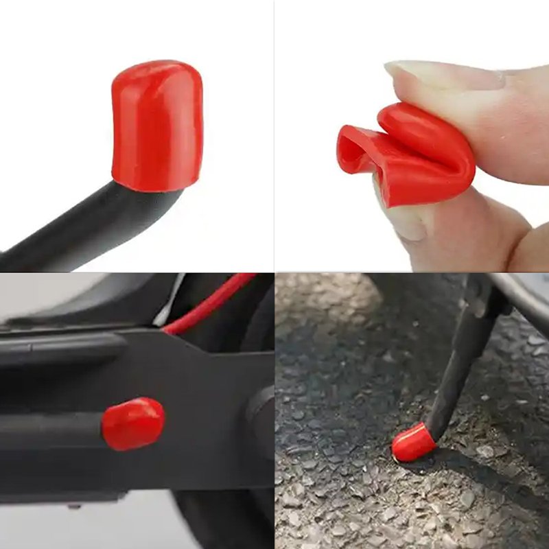 Scooter Accessories Rubber Silicone Cover Cap Foot Stand For M365 Wholesale Electric Scooter Replacement Parts Environmental