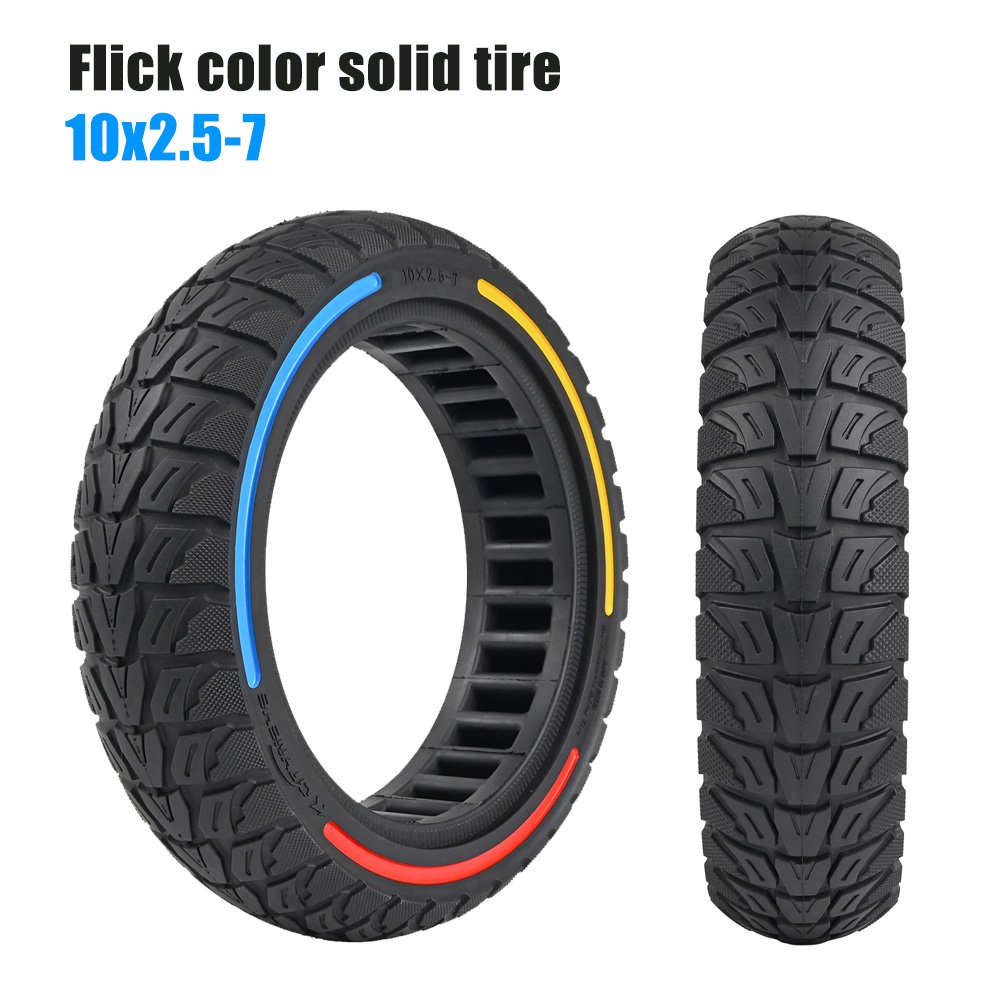 New Design 10*2.5 Inch Scooter Inner Tyre Honeycomb Solid Off- Road Rubber Tires for Cityneye 4/4 Pro Electric Scooters