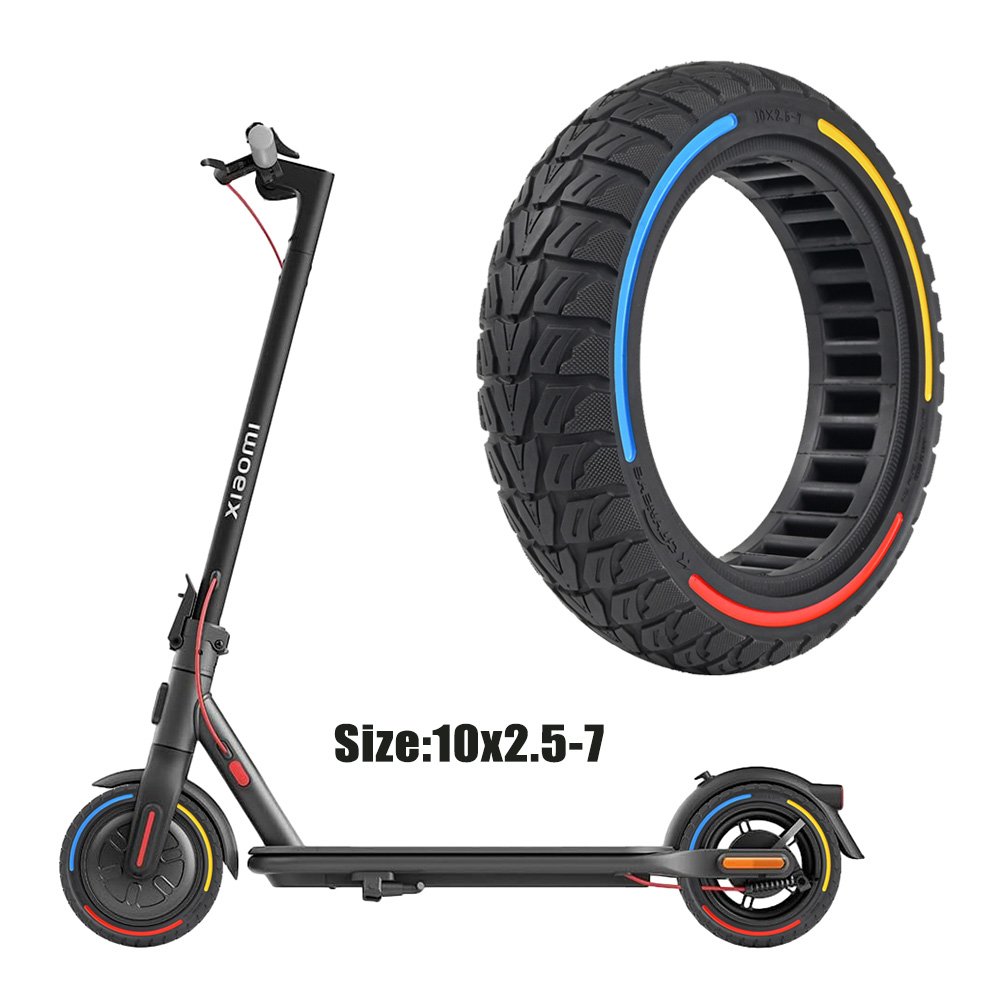 New Design 10*2.5 Inch Scooter Inner Tyre Honeycomb Solid Off- Road Rubber Tires for Cityneye 4/4 Pro Electric Scooters